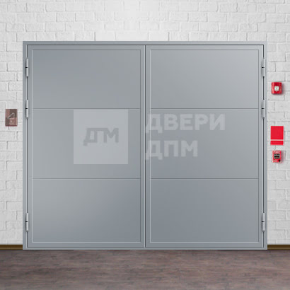 Распашные ворота первого типа защиты ВПМ-133