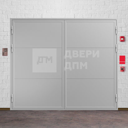 Противопожарные ворота третьего класса для паркинга ВПМ-93
