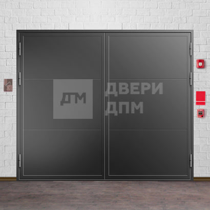 Противопожарные распашные ворота ВПМ-98